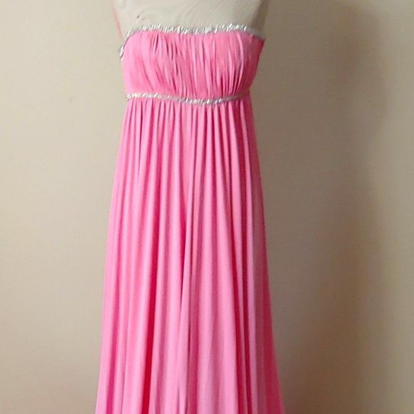 NWT Baby Doll Style Long Gown by Beyond-Jovani - Picture 1 of 4